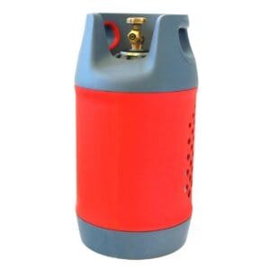 Kompozitinis dujų balionas 24,5 litro su 80 % užpildymo vožtuvu