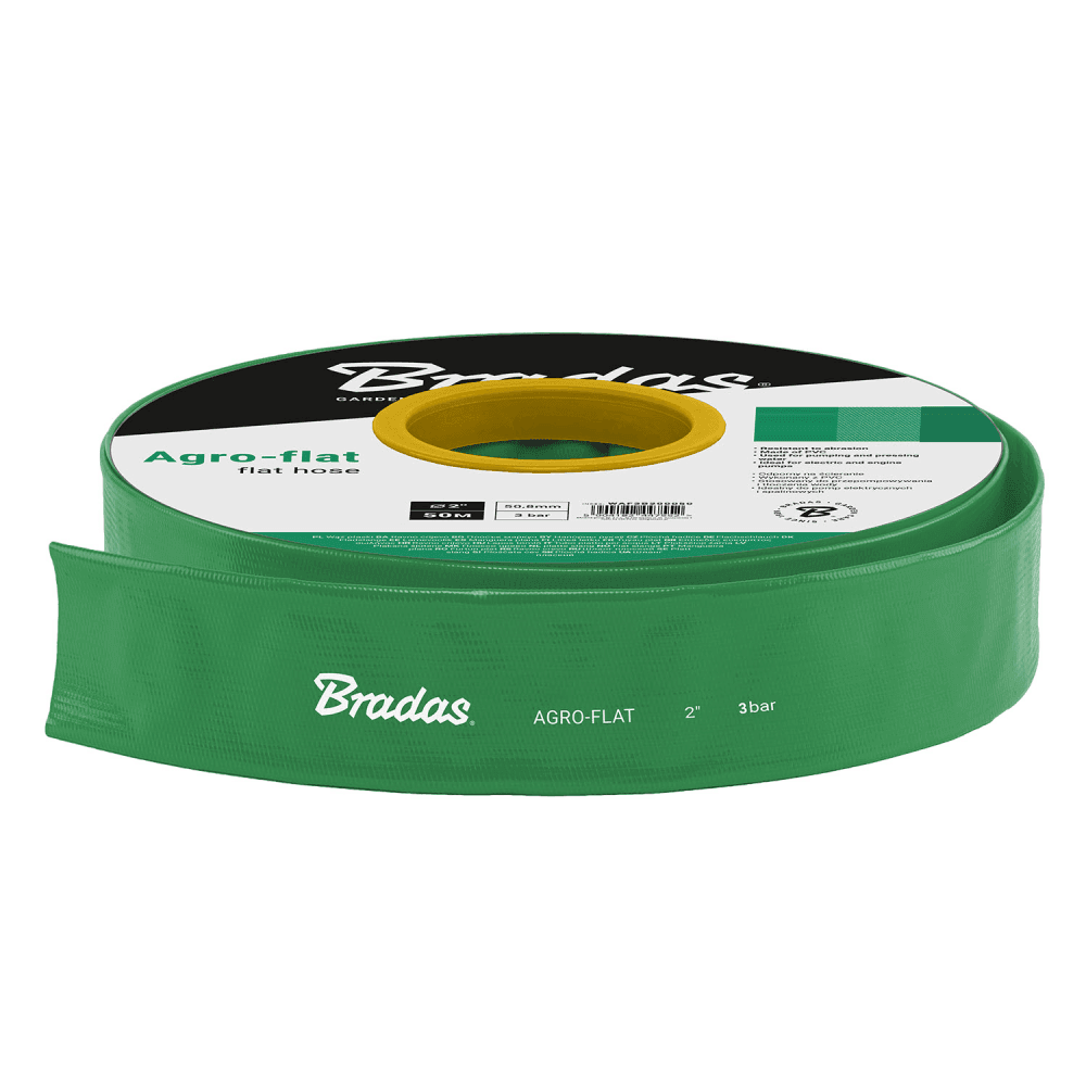 — AGRO-FLAT 3BAR plokščia žarna (38 mm) "1 1/2" / 50 m — AGRO-FLAT 3BAR plokščia žarna (38 mm) "1 1/2" / 50 m - Image 3